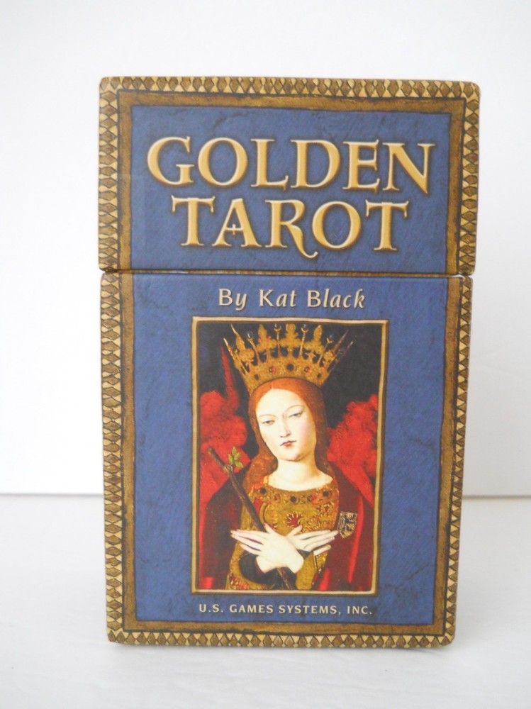 2003 Golden Tarot Deck Boxed Set