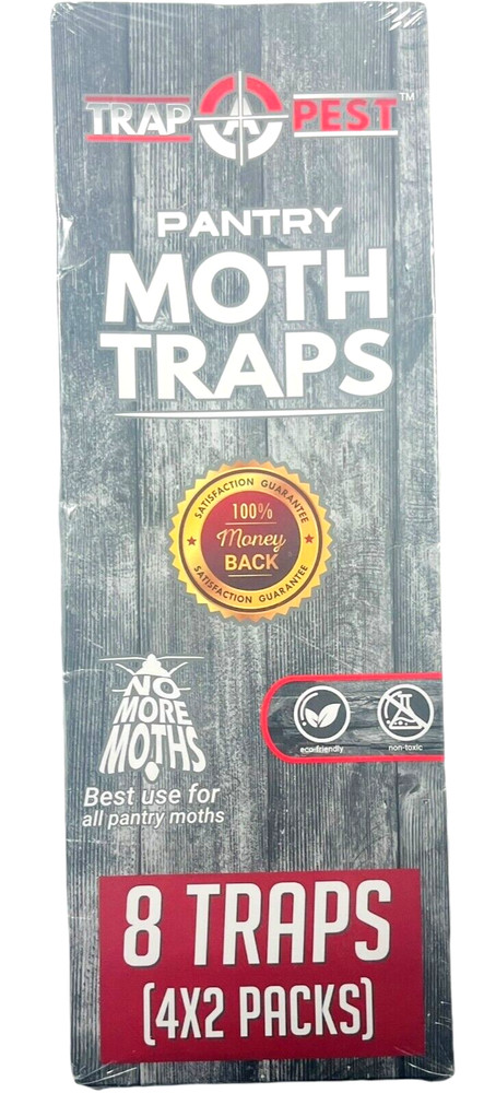 TRAP A PEST Pantry Moth Traps - 8 Pack
