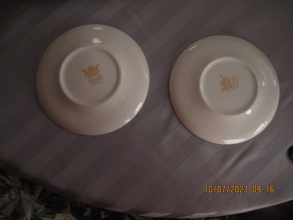 ROYAL WHISPER (2) SMALL DINNER PLATE
