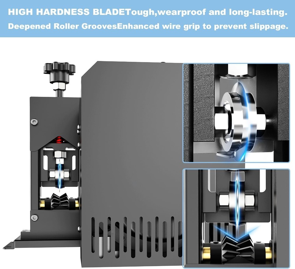 Electric Wire Stripper Machine, 0.06"-1.18" Automatic Wire Stripping Machine,...