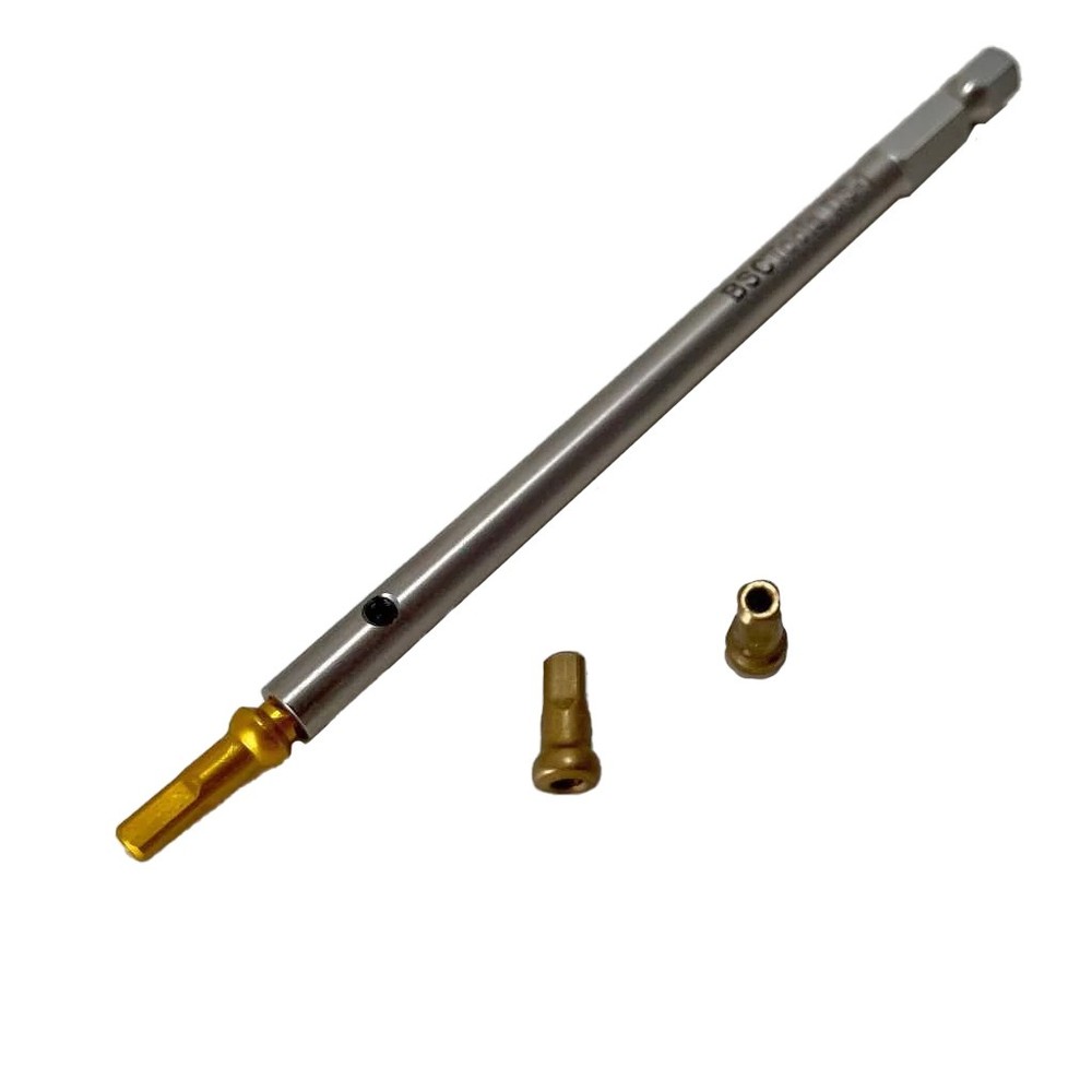 BSC Tools Speed Driver, Double Square 3.23mm, Deep Rims, Ea