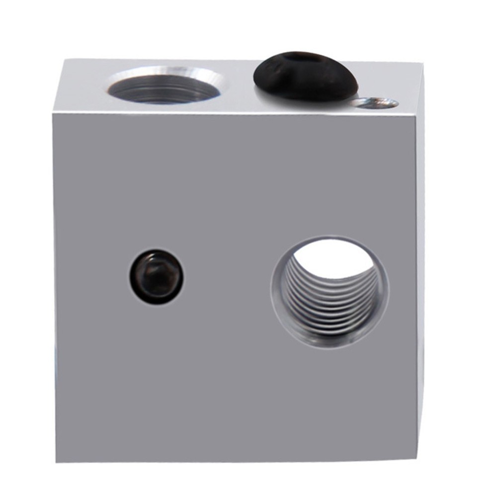4pcs 3d Printer Heating Block 3d Printer Heater Block (Silver) 3d Printer Parts