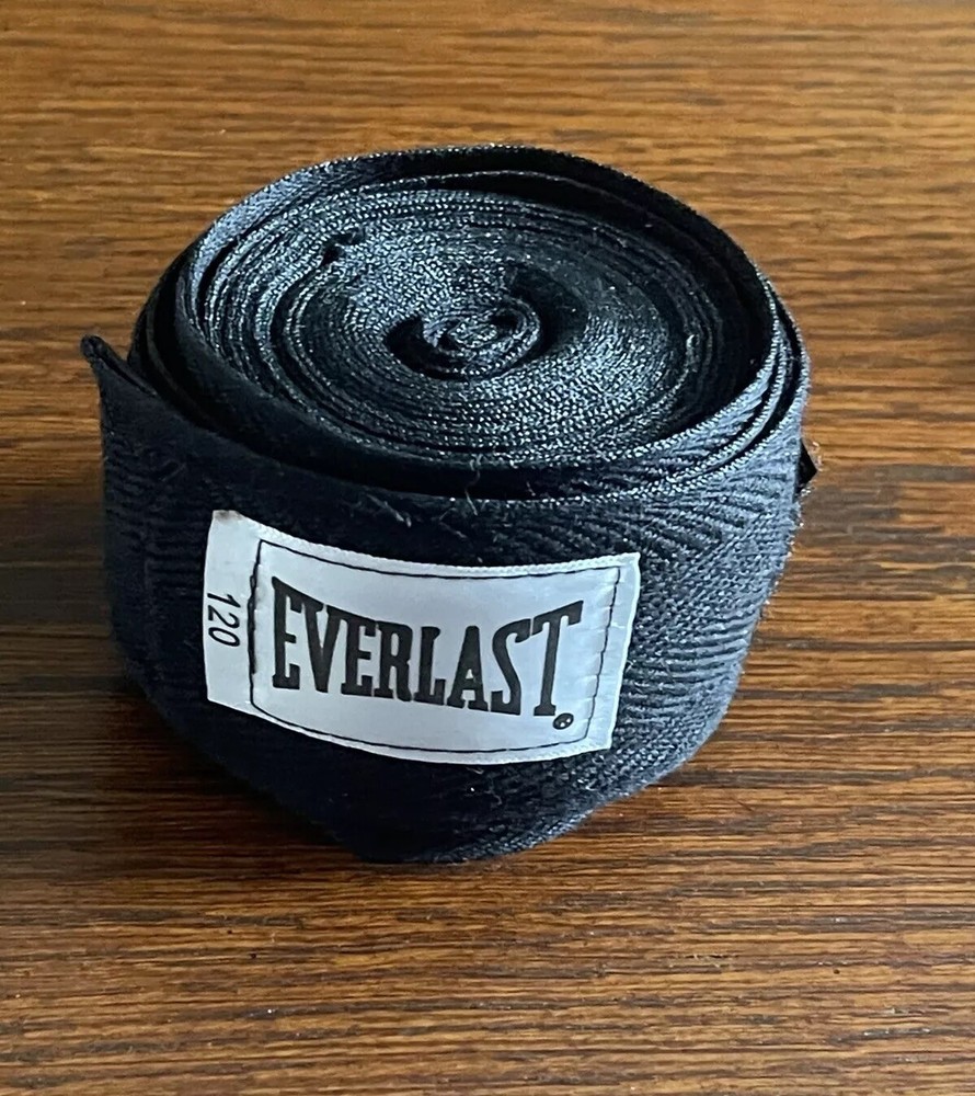 Everlast Classic Hand Wraps BLACK 120”