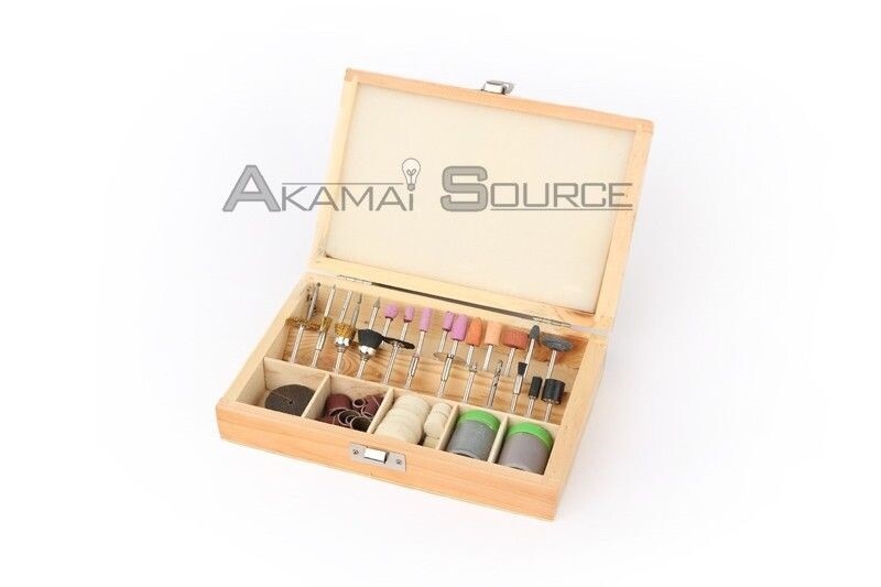 100Pc Rotary Tool Accessory Bit Set For Grinder 1/8" Power Tools Accessory Kit