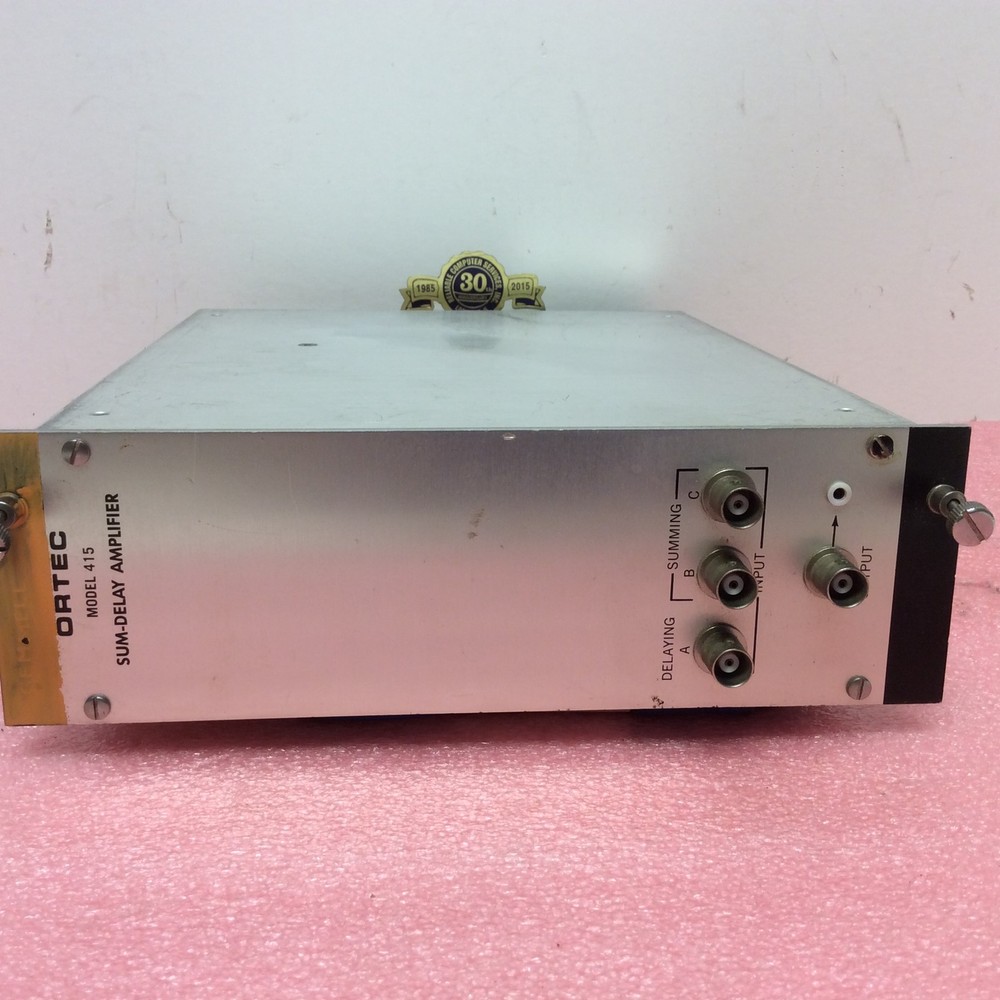 ORTEC EG&G NIM computer module model # 415 SUM-DELAY AMPLIFIER Bin Module