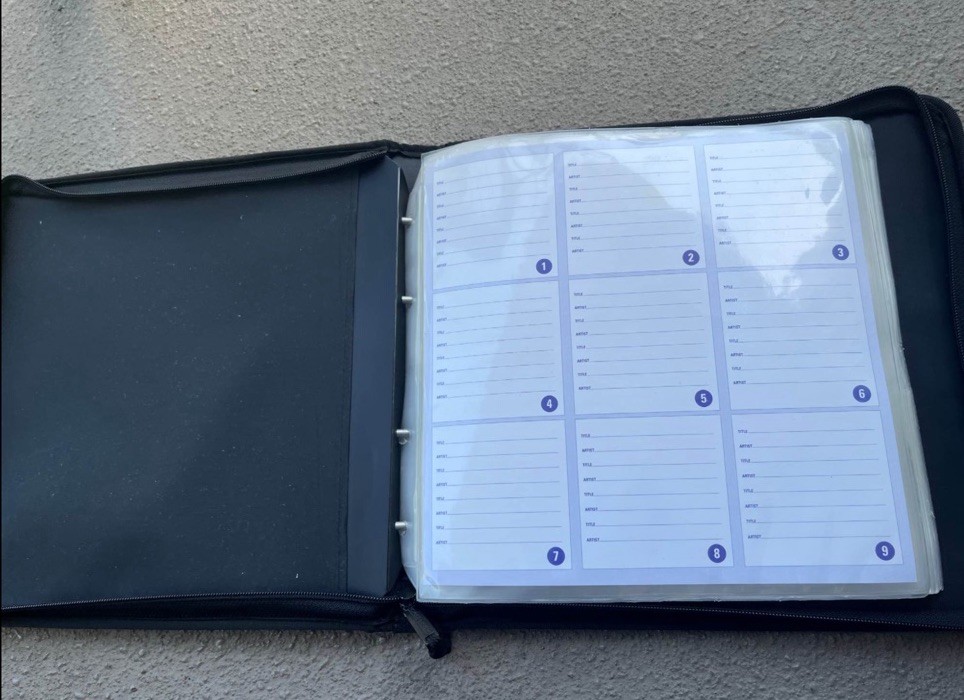 CaseLogic 48 Disc Nylon DVD Case