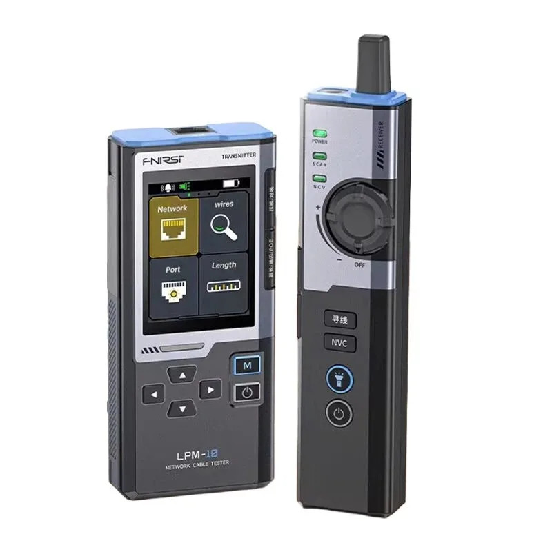 Network Cable Tester Anti-Interference Line Finder POE Test NCV Detection
