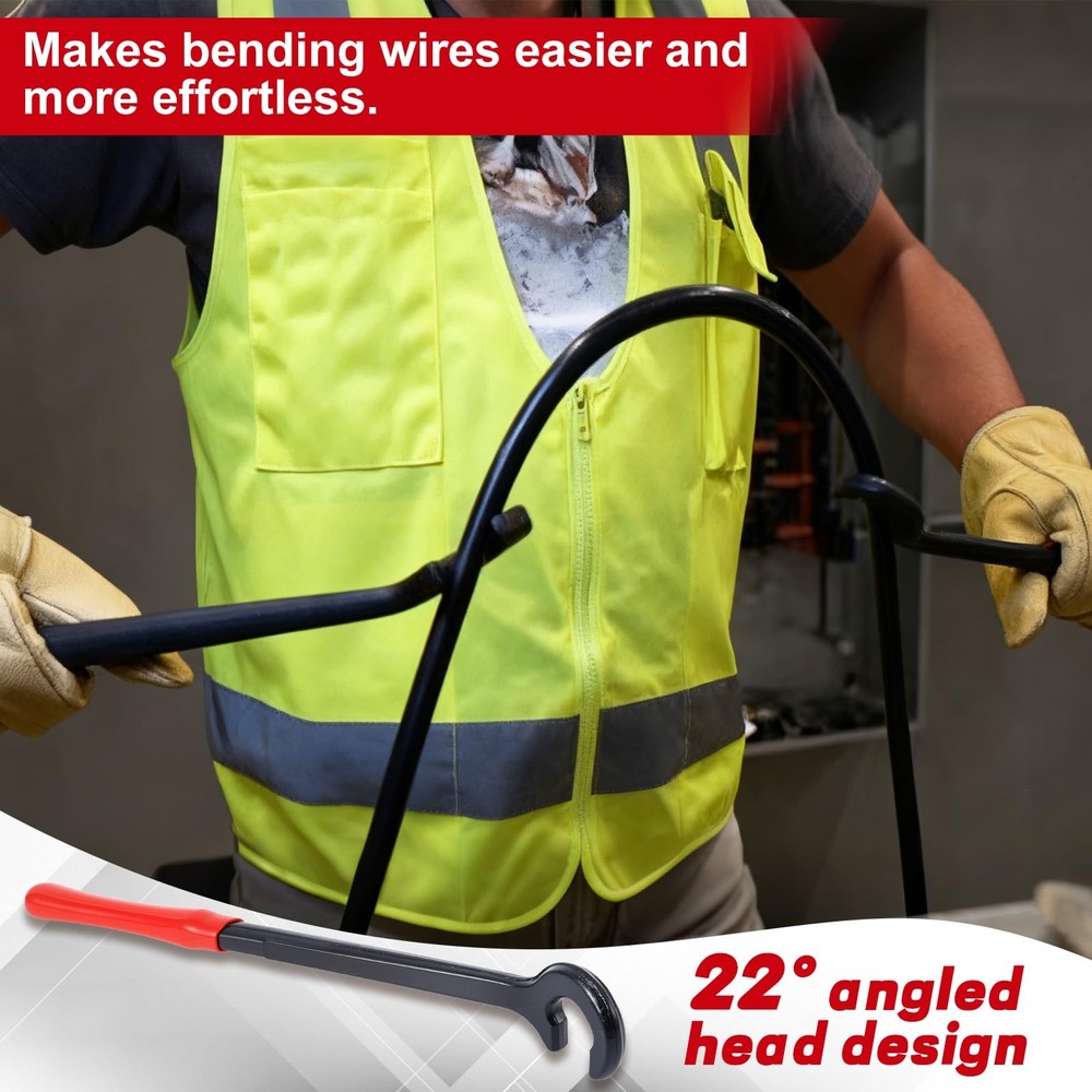 2 Pack Cable Bender Wire Bending Tool Electrical (500 Mcm,14 Inch)