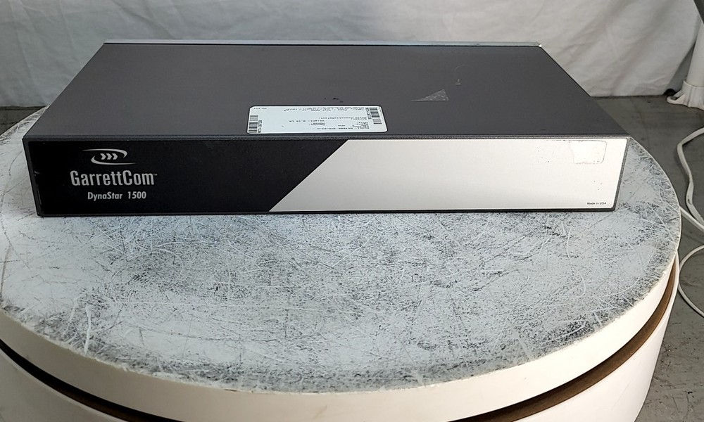GARRETTCOM DynaStar 1500 DS1500-XFR-01-H Frame Router SEE NOTES