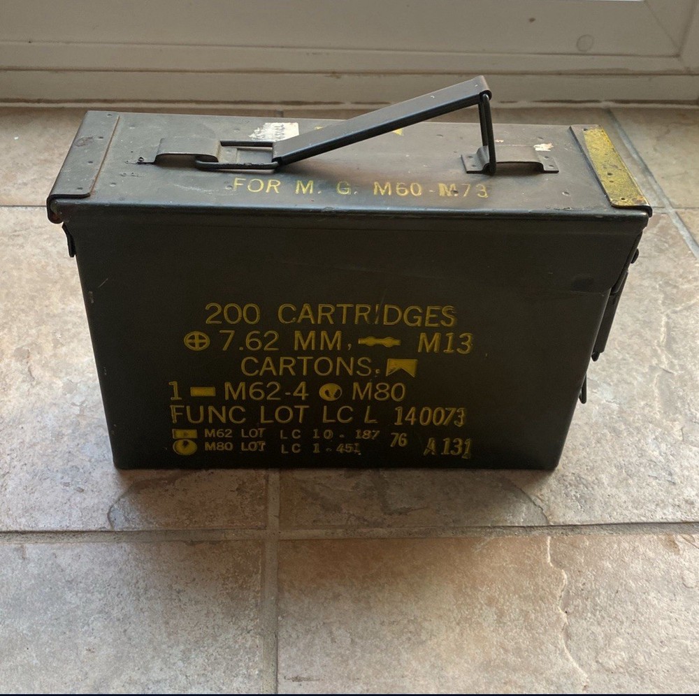 metal ammo box