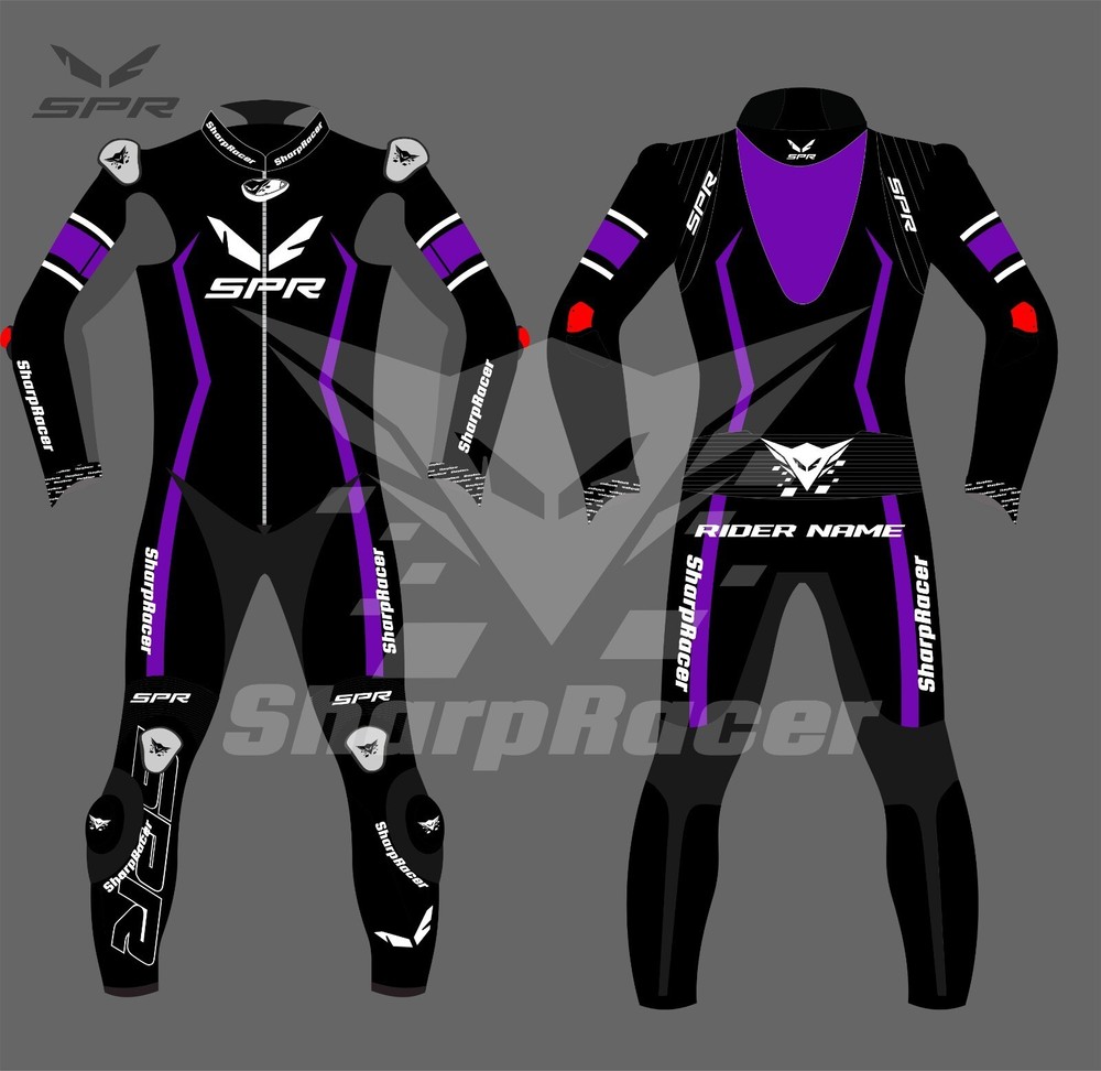 Sharp Racer SPR Leather Motorcycle Suit