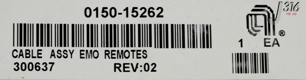 4583 APPLIED MATERIALS CABLE ASSY, EMO REMOTES, NEW 0150-15262