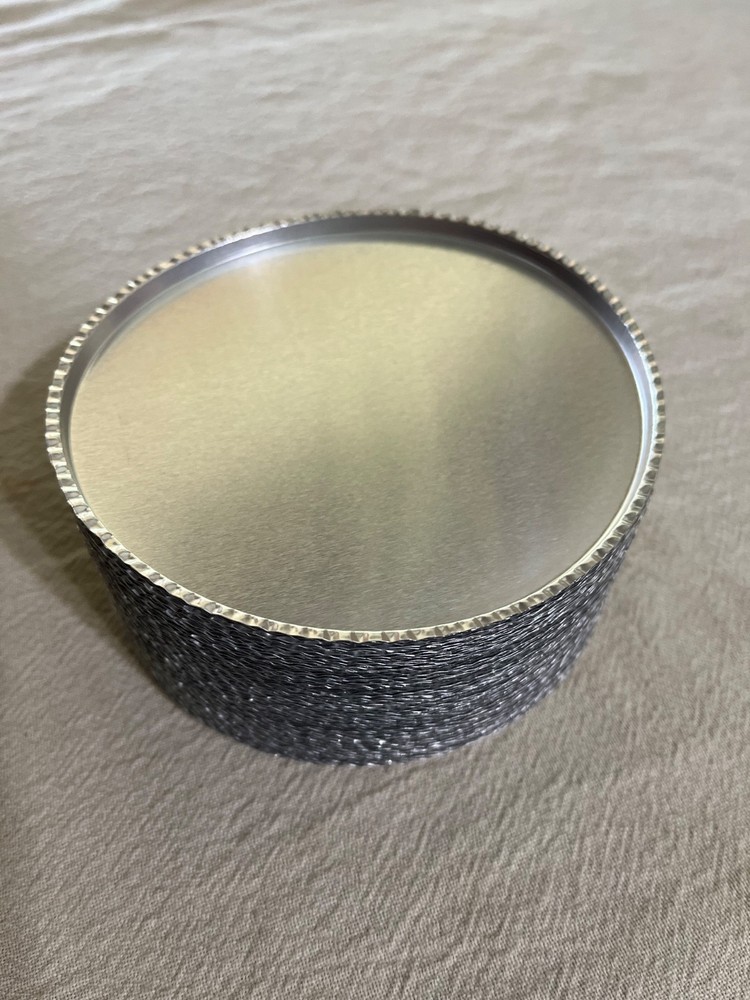 aluminum sample pans (100 count) halogen dryer/ moisture analyzer