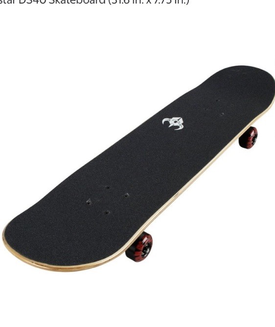 Darkstar Animal Complete Pro Skateboard 31” Wolf 🐺 🛹 Red
