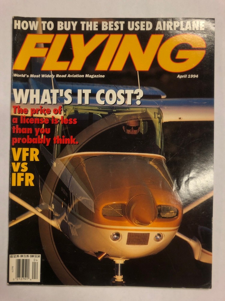 Nine 1994 Issues of Flying Magazine