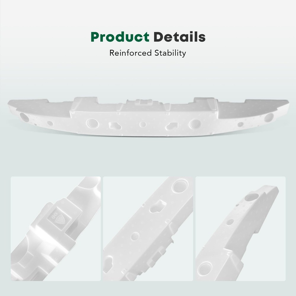 Front Bumper Absorber for Outlander 2007-2009 White