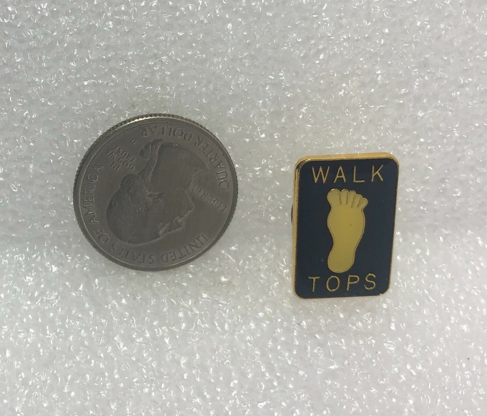 Walk Tops Pin