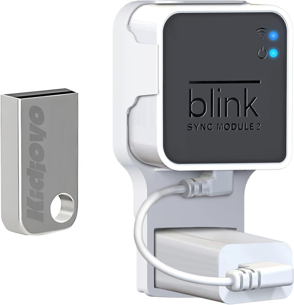 Space-saving 256GB Flash Drive & Wall Mount for Blink Security Cameras - 1 Pack