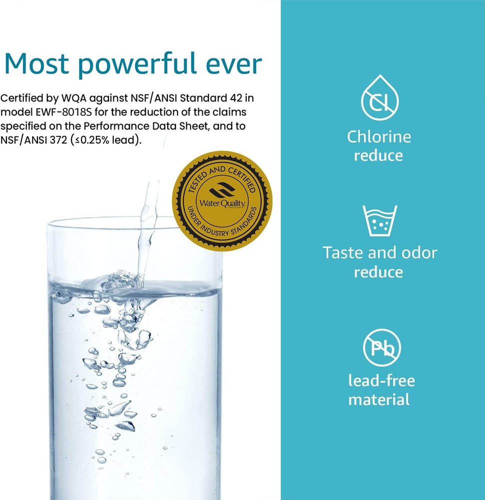 AQUACREST H-300 Under Sink Water Filter, Replacement For Everpure H-300, 2 Pack