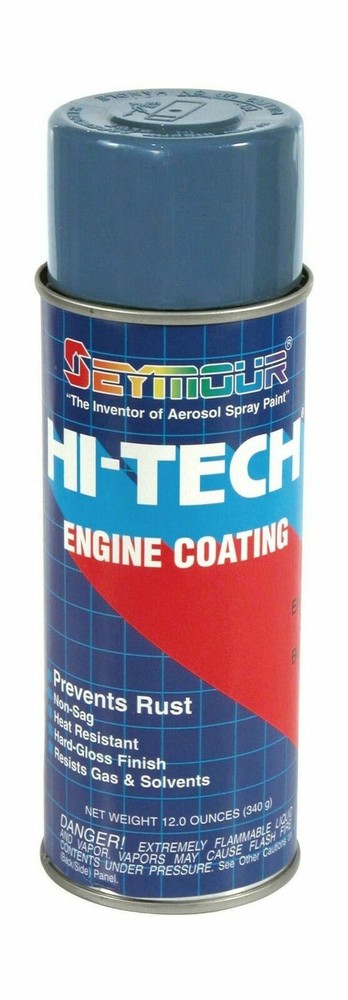 Seymour EN-67 Hi-Tech Engine Spray Paint, GM Blue