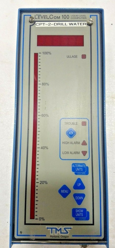 TMS Levelcom 100 Liquid Level Computer - 0-62FT Water 0-30 PSI Range - 103735