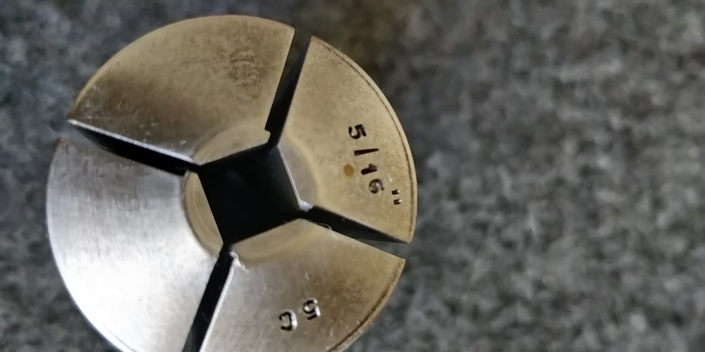5/16" Square 5C Collet internal and external threads
