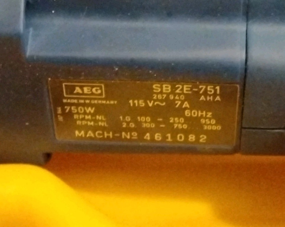 AEG Powermatic Drill 750 W - Tested