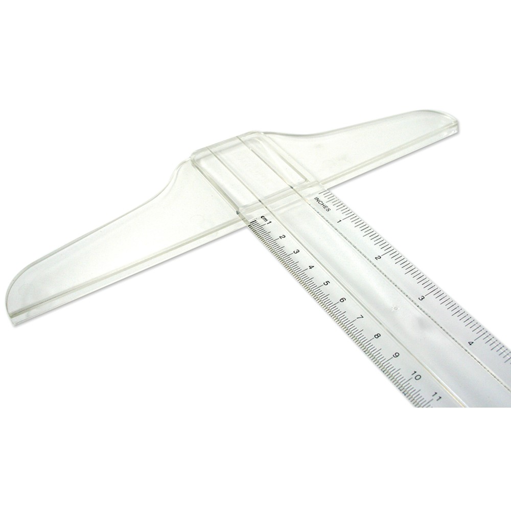 C-Thru Junior T-Square Ruler, 18in Plastic