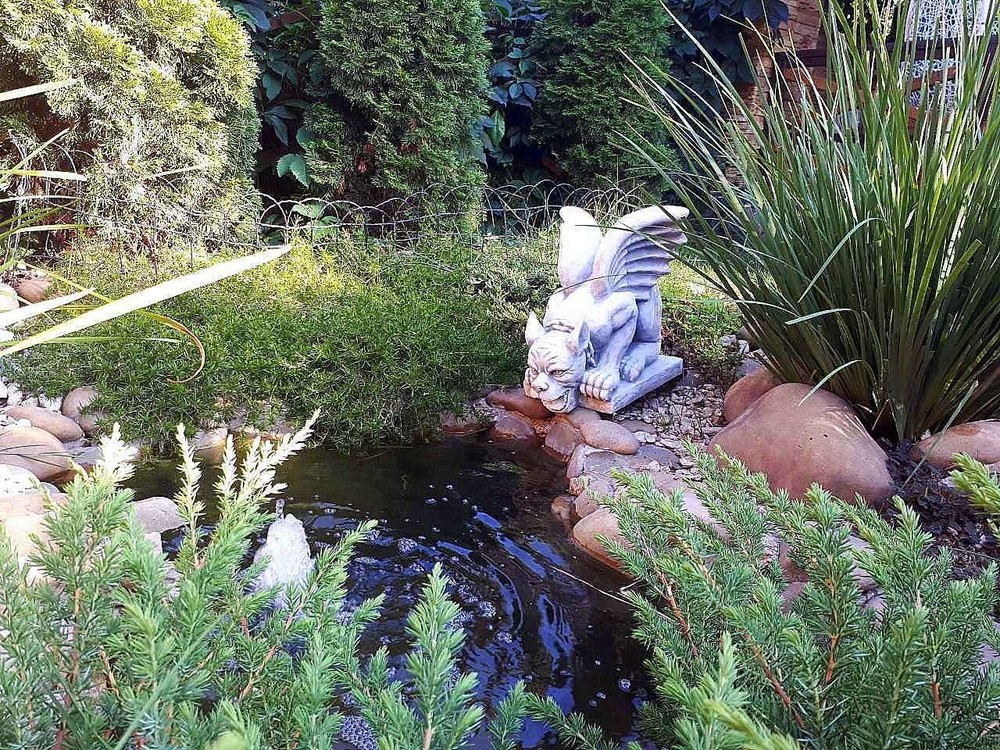 Polyurethane flexible mold with a plastic frame"Gorgul on a chain"