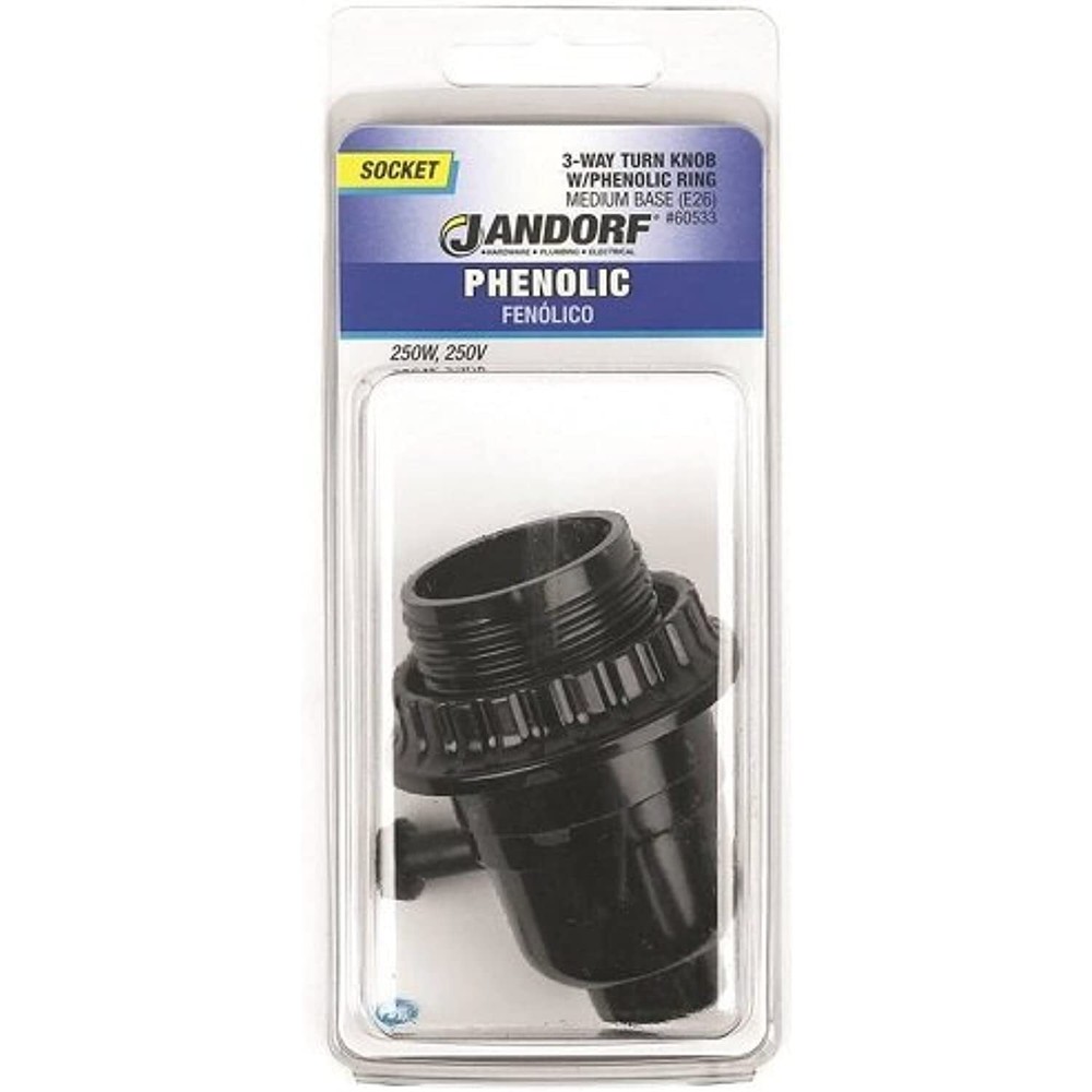 Socket Phen 3way Trn Knob Ring