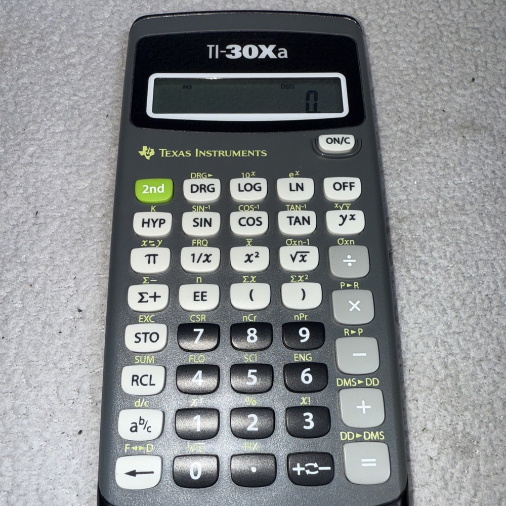 Texas Instruments TI-30Xa Solar Scientific Calculator