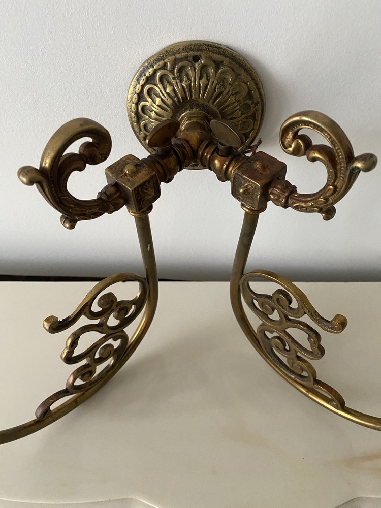 Antique Brass Wall Candle Sconces