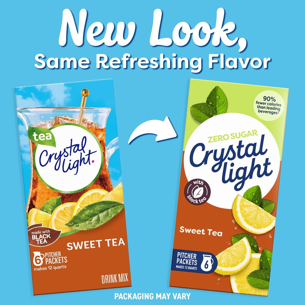 Drink Mix, 6 Pitcher Packets, for Flavorful Hydration and Shareable Refreshme...