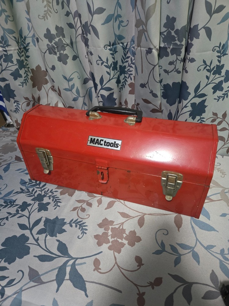 Vintage MAC Tools Portable Tool Box Red