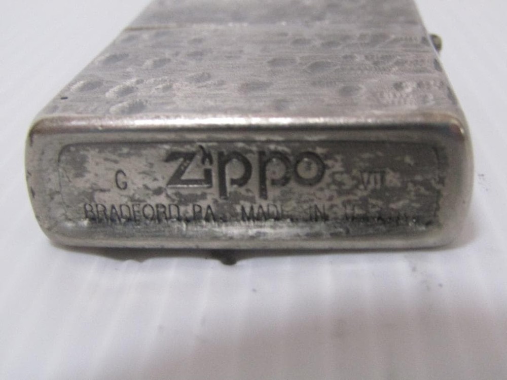 1991 Windproof Zippo Lighter, Machined