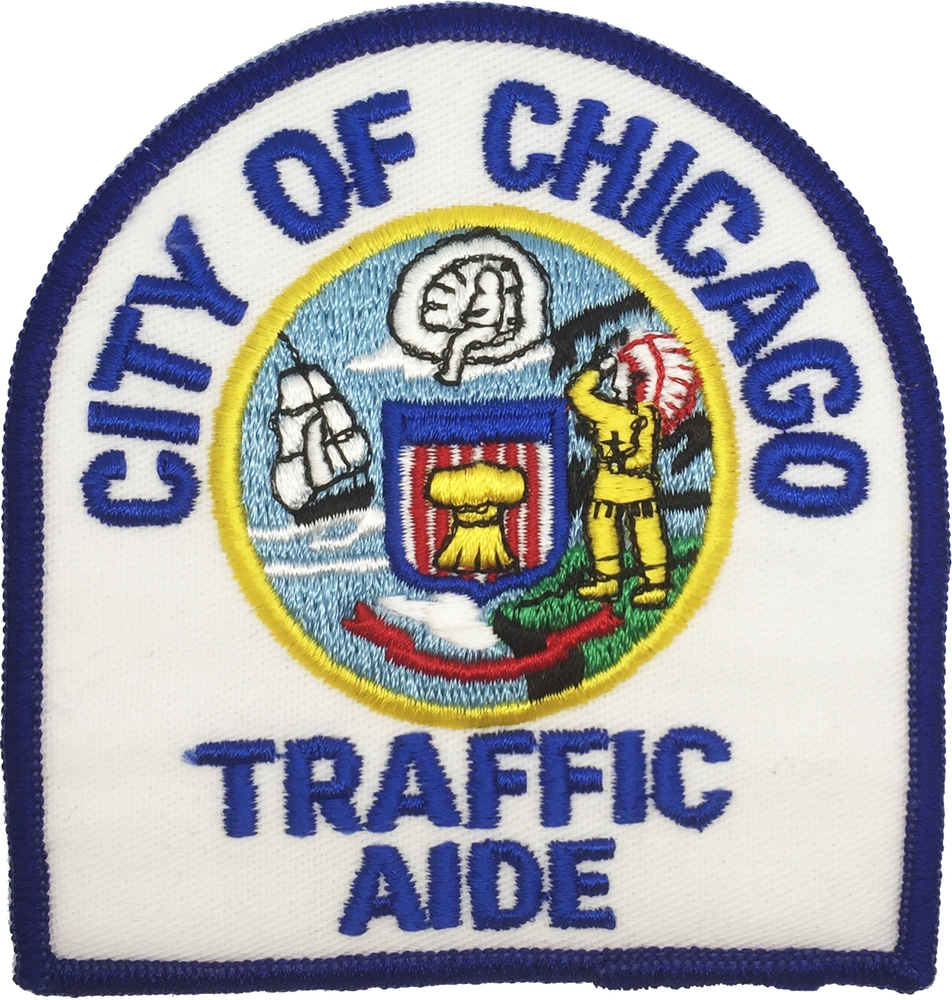 CITY OF CHICAGO SHOULDER PATCH: Traffic Aide