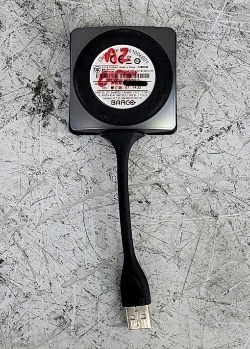 BARCO ClickShare R9861006D01 Presentation Button USB Type-A SEE NOTES