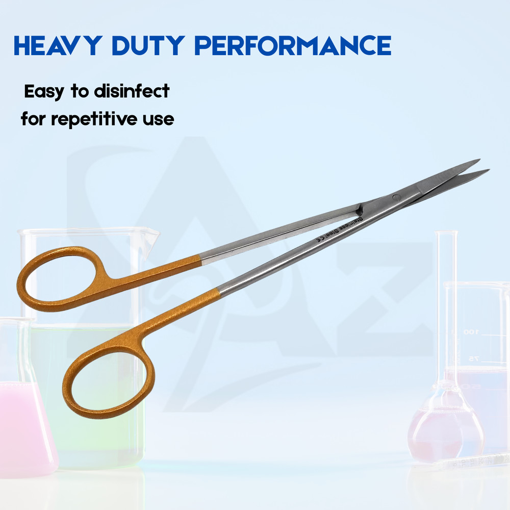 7" Micro IRIS Scissors Straight Pointed Tips Dental Veterinary Surgical Shears