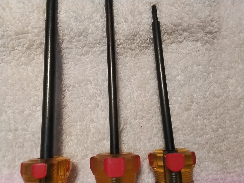3pc STANLEY TORX SCREWDRIVER HANDLE SET USA 🇺🇸