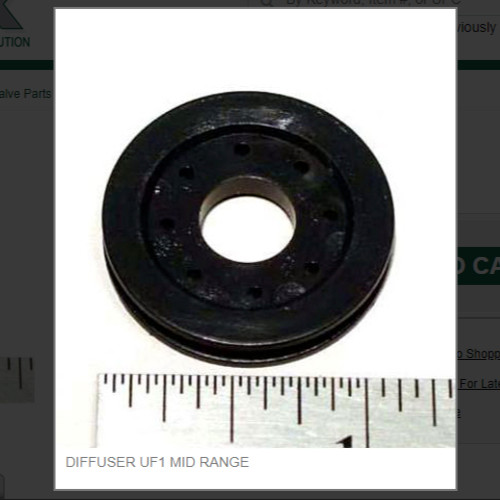 DIFFUSER UF1 MID RANGE # 1913