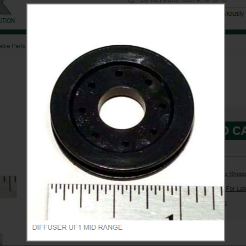 DIFFUSER UF1 MID RANGE # 1913