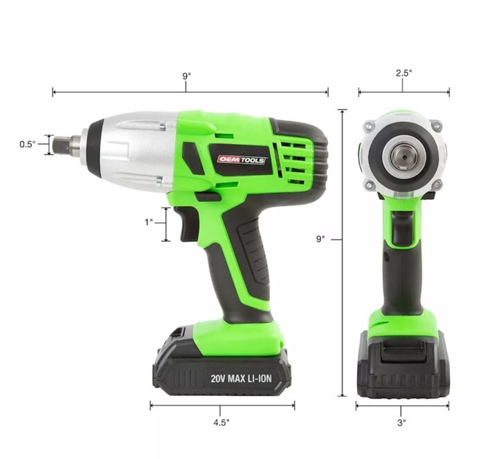 24670 OEMTOOLS Impact Driver