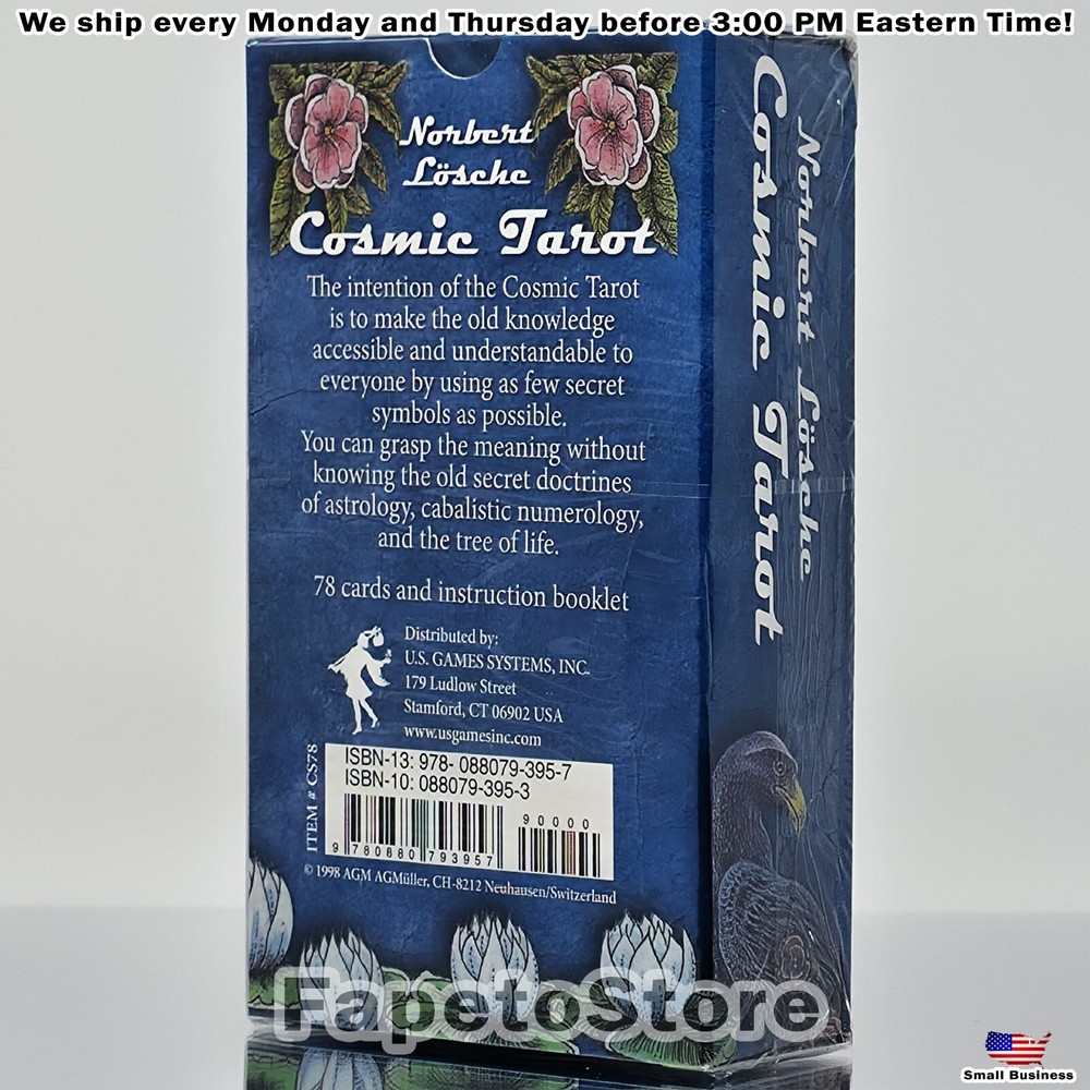 U.S. Games Systems - Cosmic Tarot, Oracle Deck and Booklet