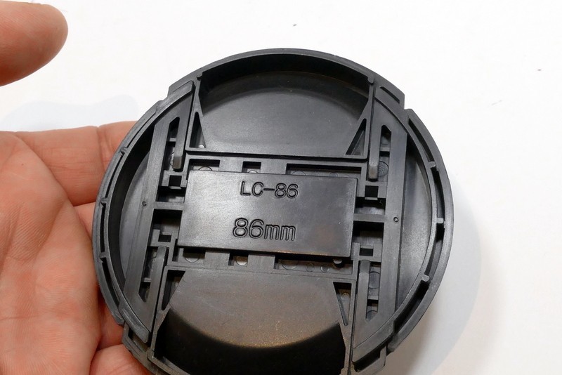 86mm Front Lens cap , snap on type