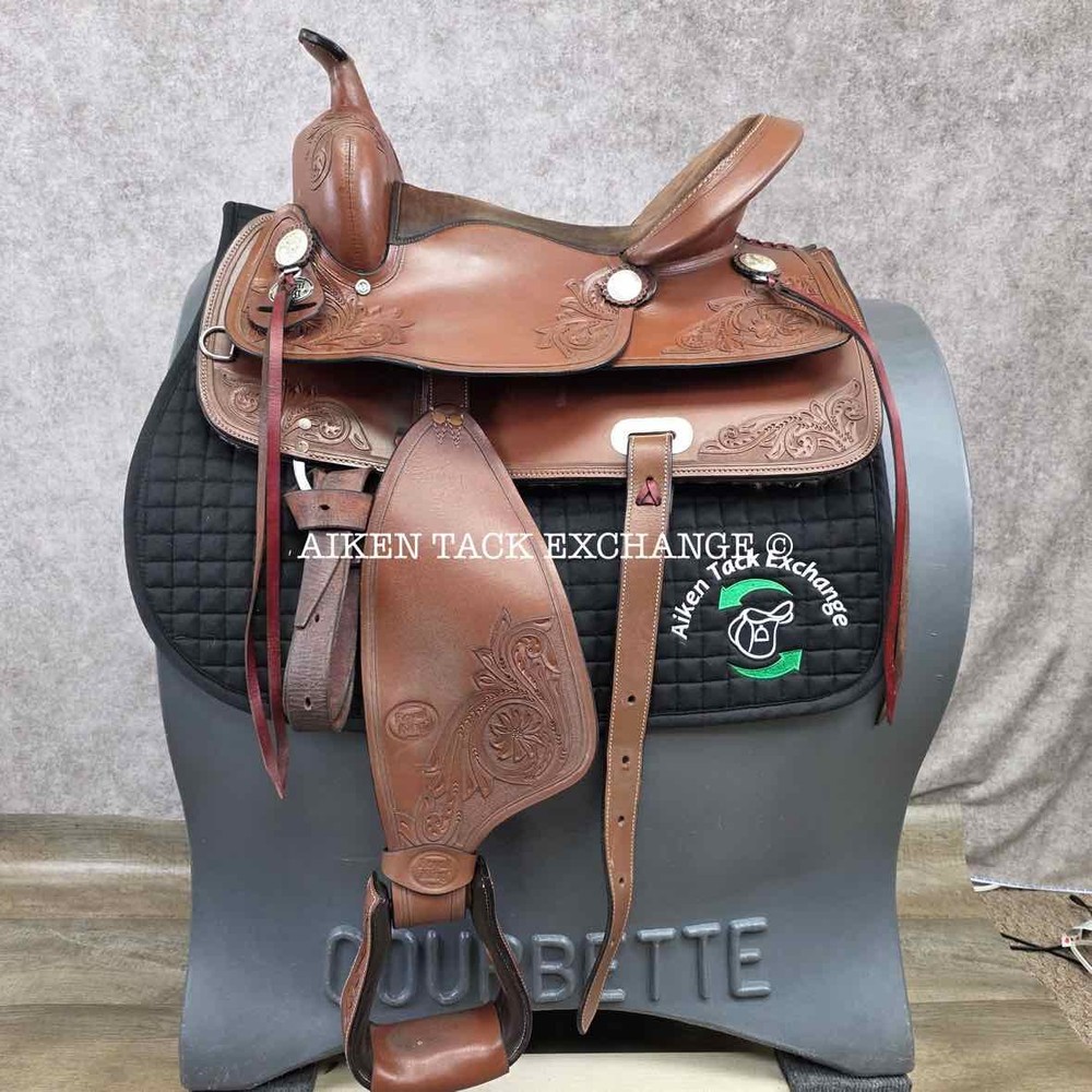Royal King RK 1705 RB Auto Adjust Flex Tree Western Saddle (Read Description)