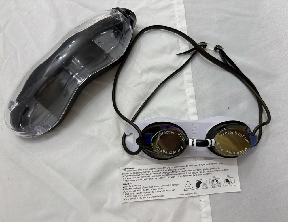 Unbranded Mirrored Goggles- Black