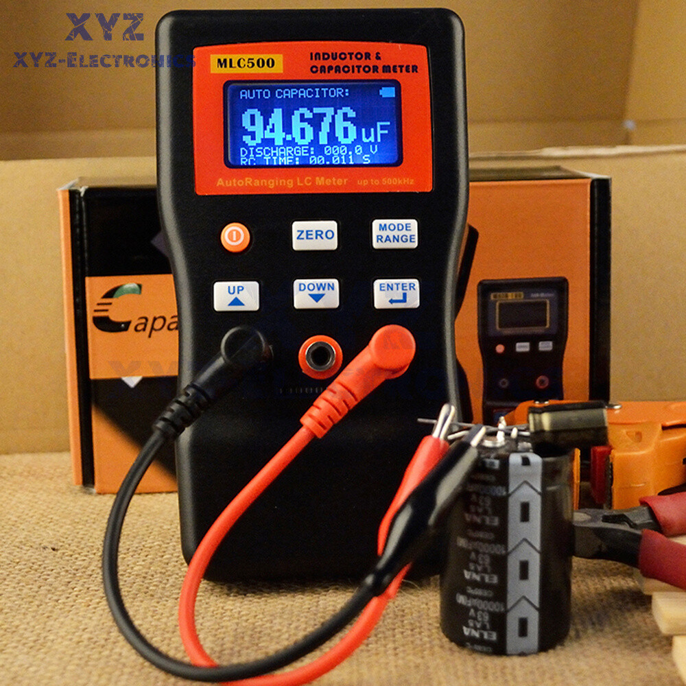 MLC500 Auto Range LCR Capacitance Inductance Meter Digital Capacitance Tester