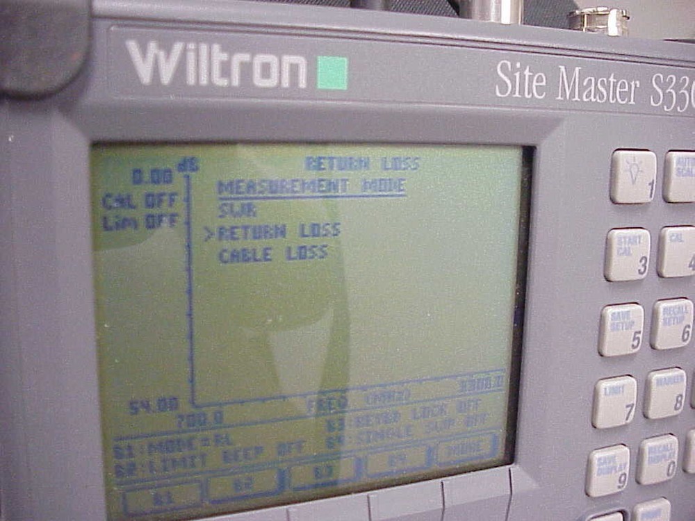 Anritsu S330A Site Master Cable & Antenna Analyzer