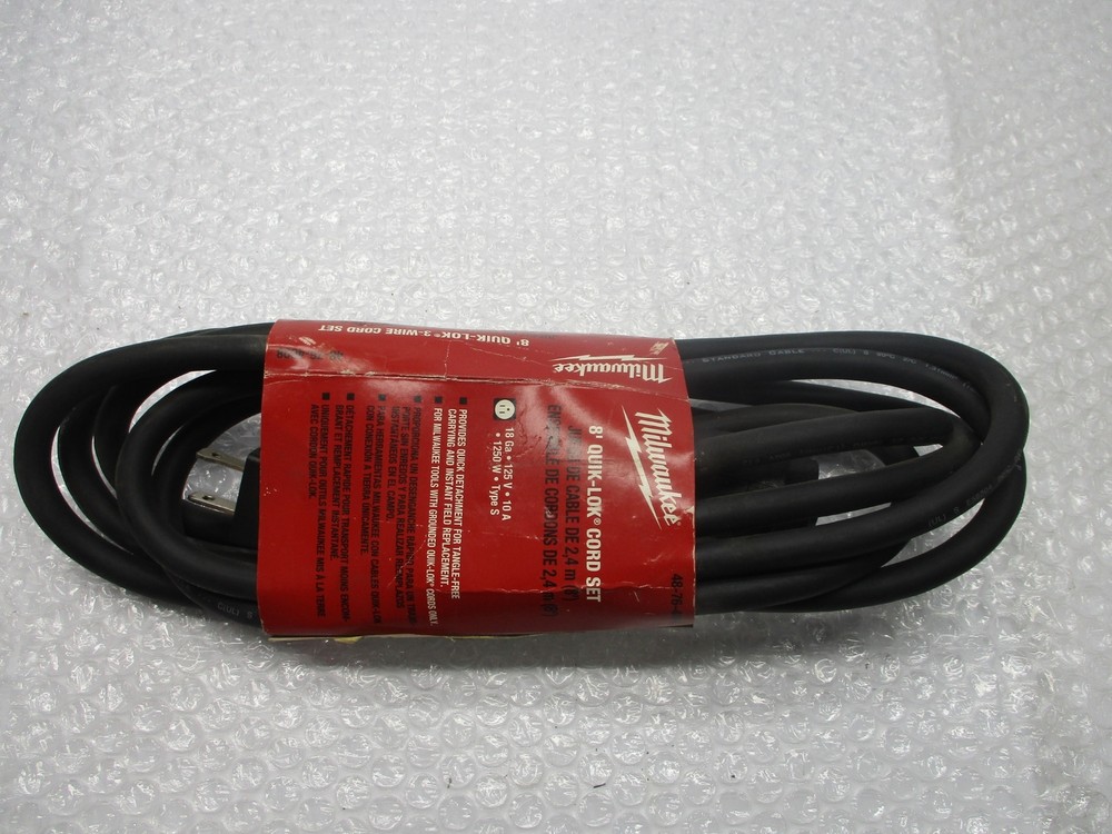 MILWAUKEE 4AC24 48-76-4008 CORDSET NSNP