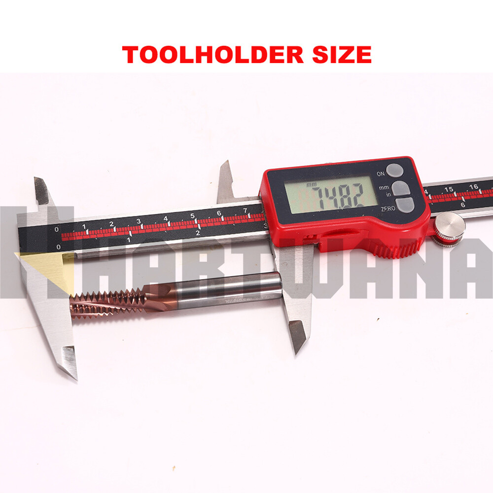 13UNC-1/2 CARBIDE THREAD MILL SOLID CARBIDE TiAlN Thread 4-Flute Milling